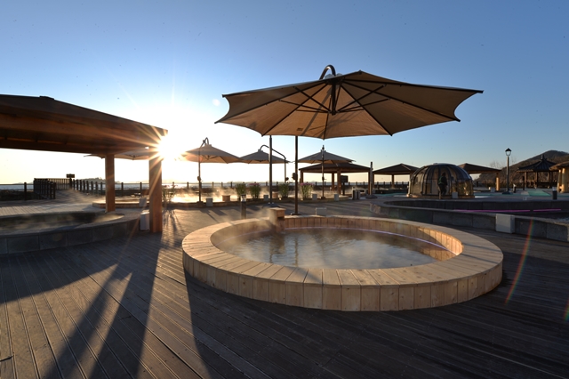 석모도 미네랄 온천 노천탕