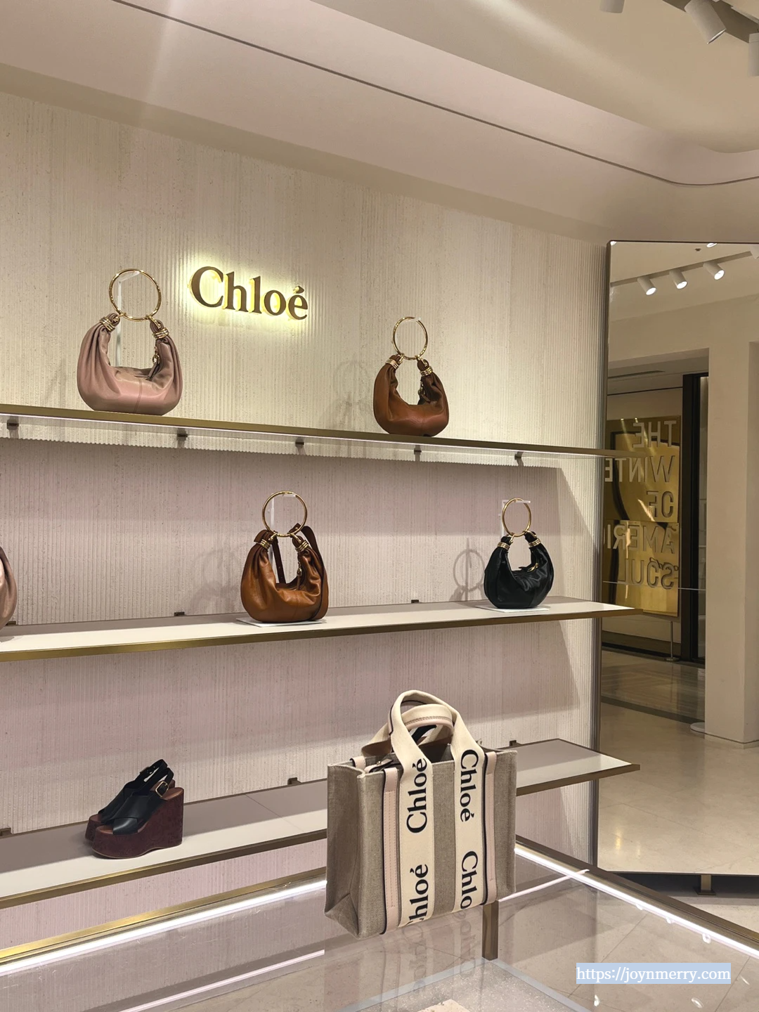 100만원대 명품백 끌로에 우디백 스몰