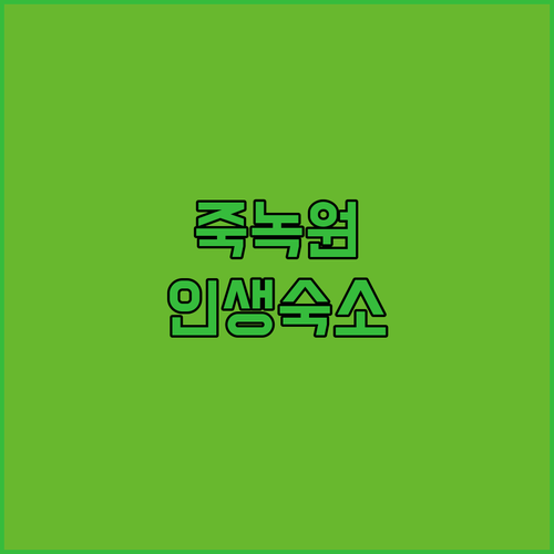 담양 죽녹원 근처 깨끗한 숙소 추천 ..