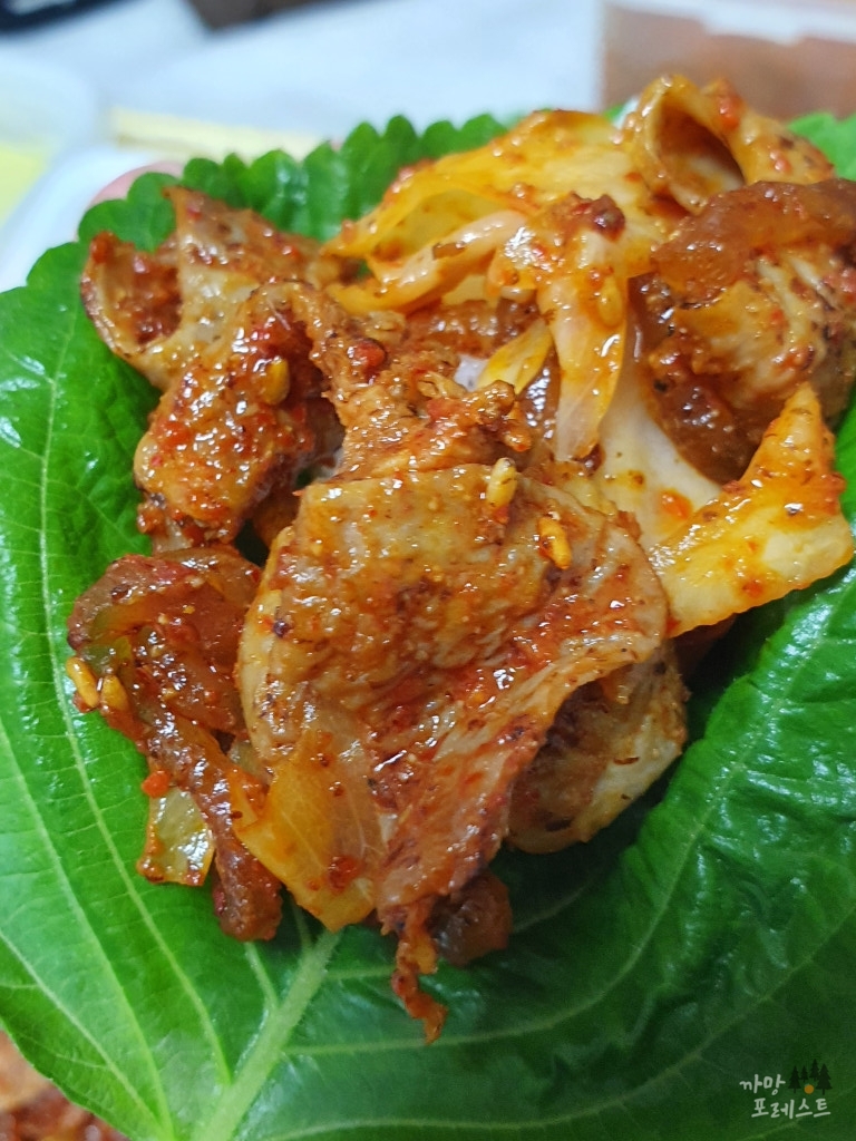 순자네곱창 쌈