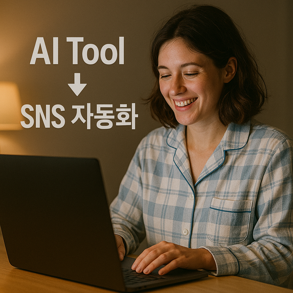 늦은 밤 컴퓨터를 하는 잠옷 입은 여성