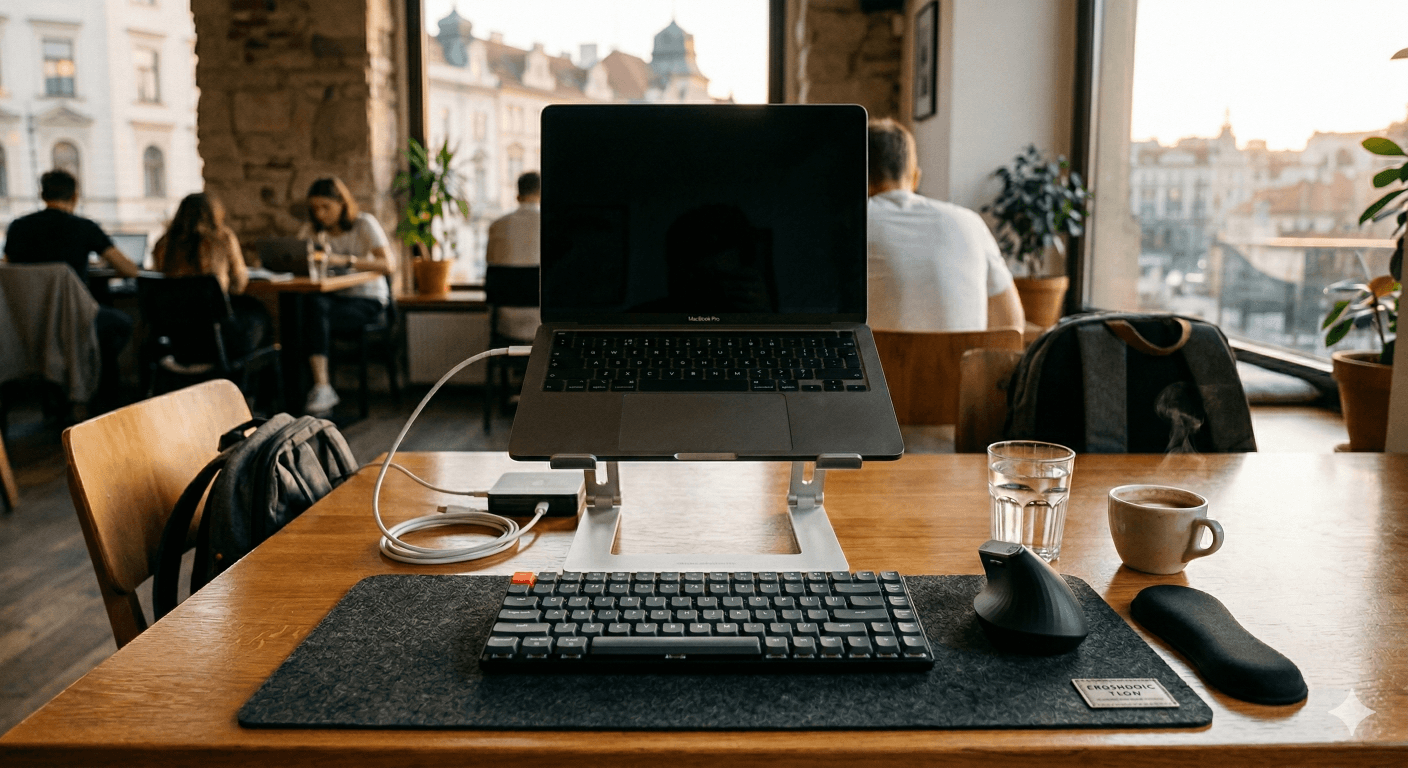 몸의 통증을 줄이고 몰입도를 극대화하는 디지털 노마드의 정석 셋업