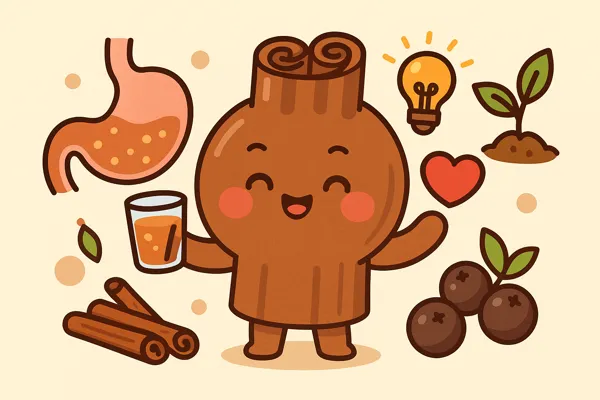 계피 향과 건강 작용 소개