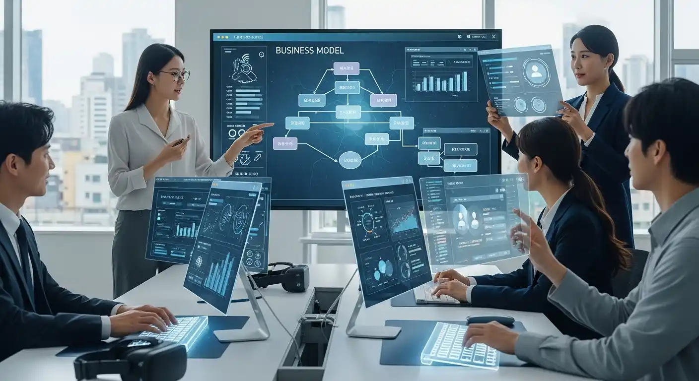 <img src="ai_structures_and_validates_business_model.webp" alt="AI로 비즈니스 모델을 설계하고 검증하는 이미지 입니다">