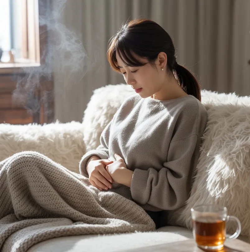 생리통 심할때 이미지