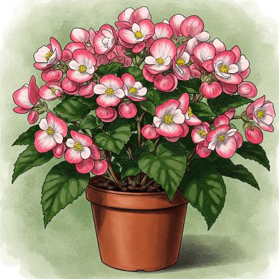 Begonia semperflorens