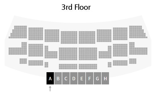 3층 좌석배치도