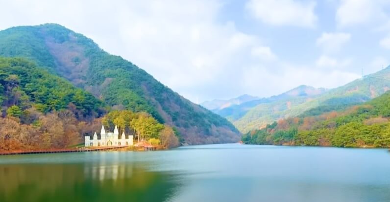 제천 비룡담 저수지