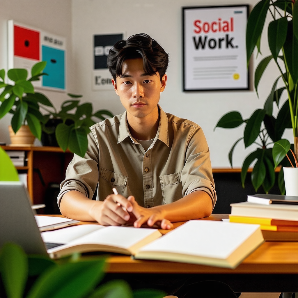 사회복지사 준비중인 한국인