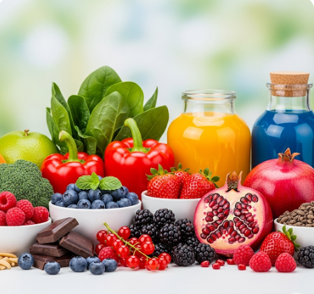 노화를 늦추는 항산화 식품