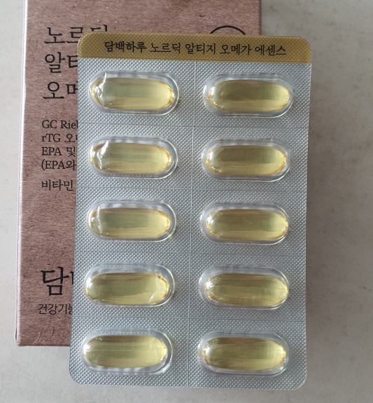 담백하루 노르딕 알티지 오메가3 에센스