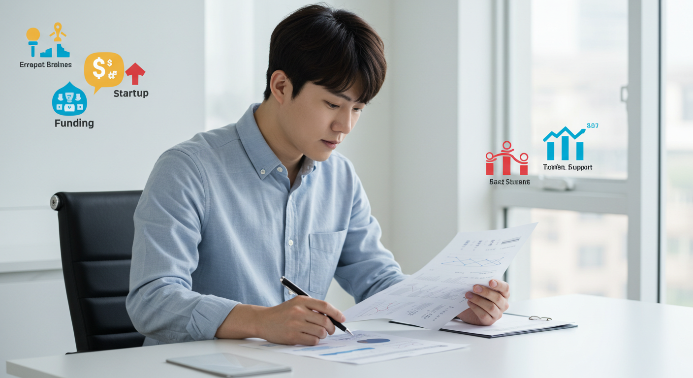정책자금, 창업지원금, 무상지원