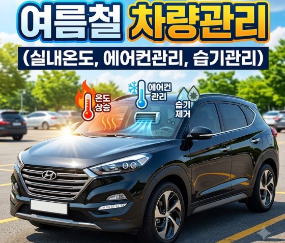 여름철 차량관리 설명사진