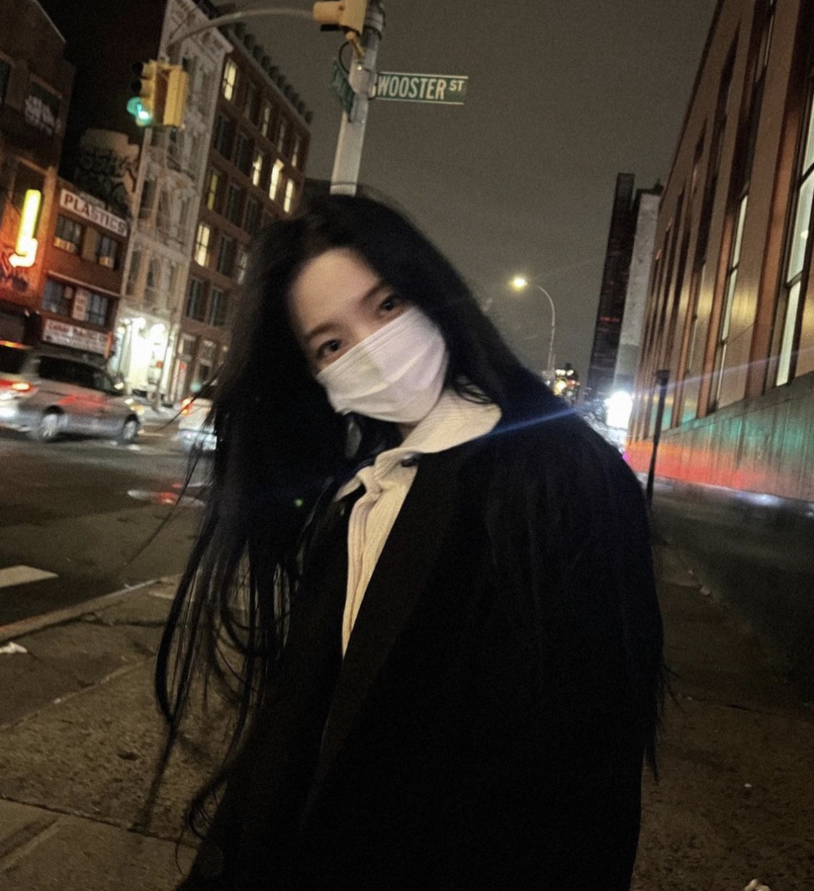 카리나 사복 코디 사진