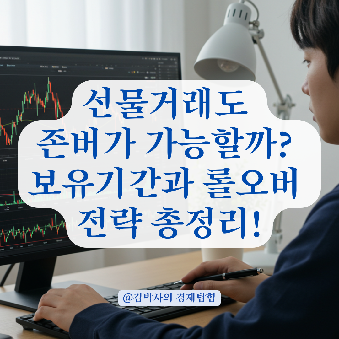 코린이가 헷갈리는 선물거래 보유기간, 존버가 가능하려면 이것부터 확인.