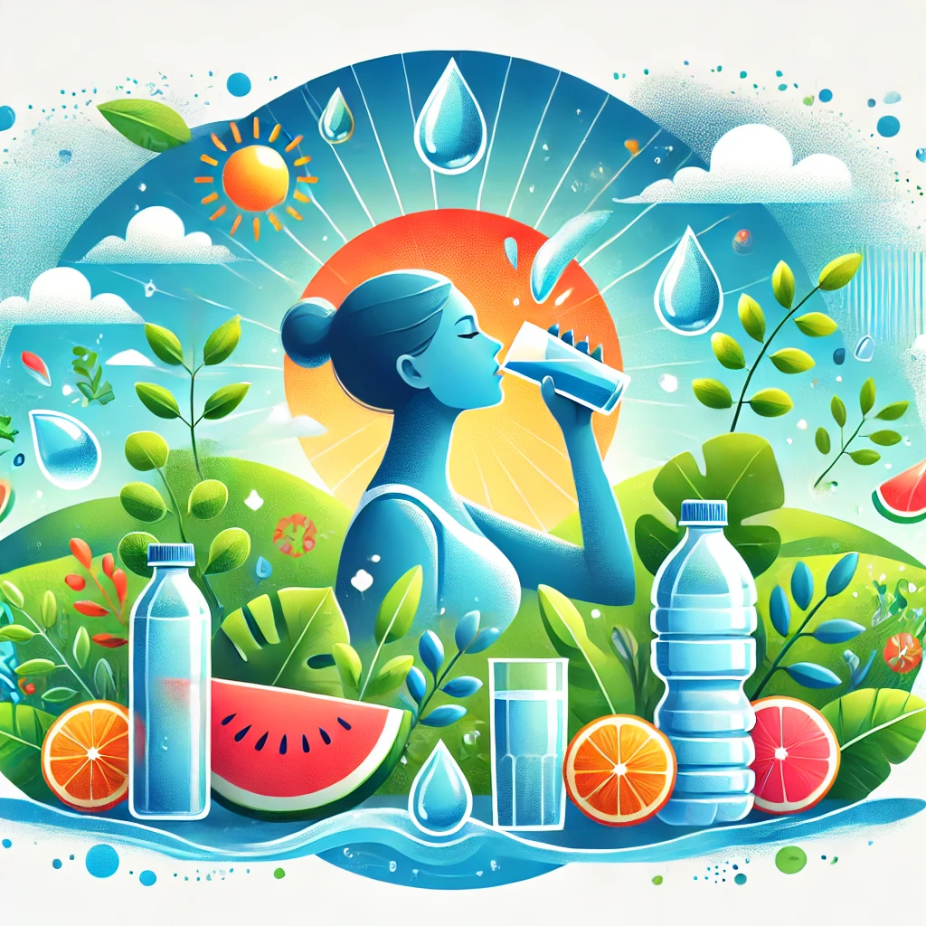 건강에 있어서 수분 공급의 역할: 수분의 필수성, 수분 권장량, 수분이 미치는 영향
