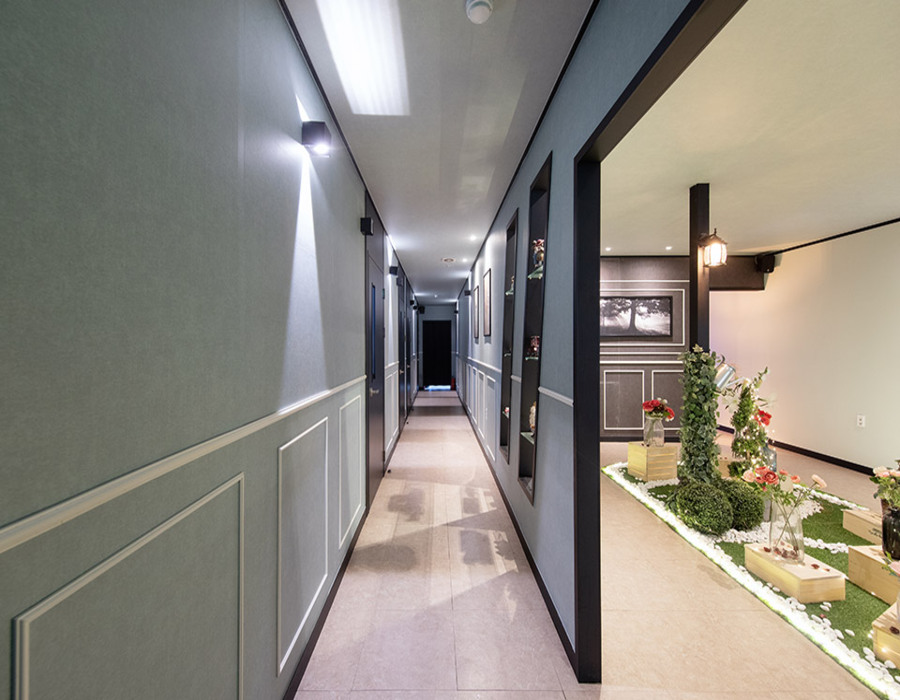 수원 인계동 유테라피 스웨디시 마사지 - 복도