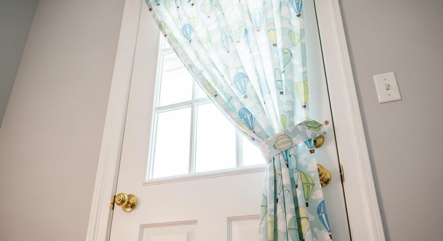 아기방 도어커튼