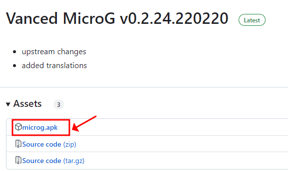 Vanced MicroG 설치