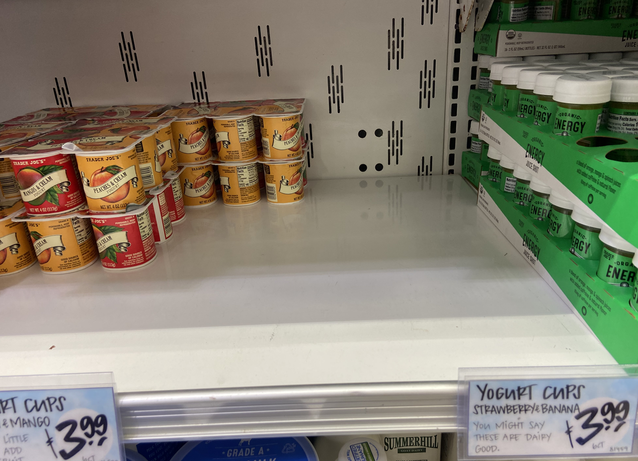 Trader joe's yogurt
