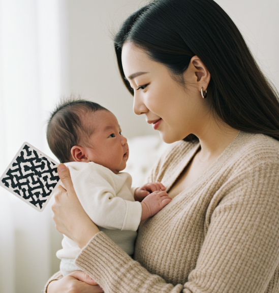 0~3개월: 감각 깨우기와 애착의 시작