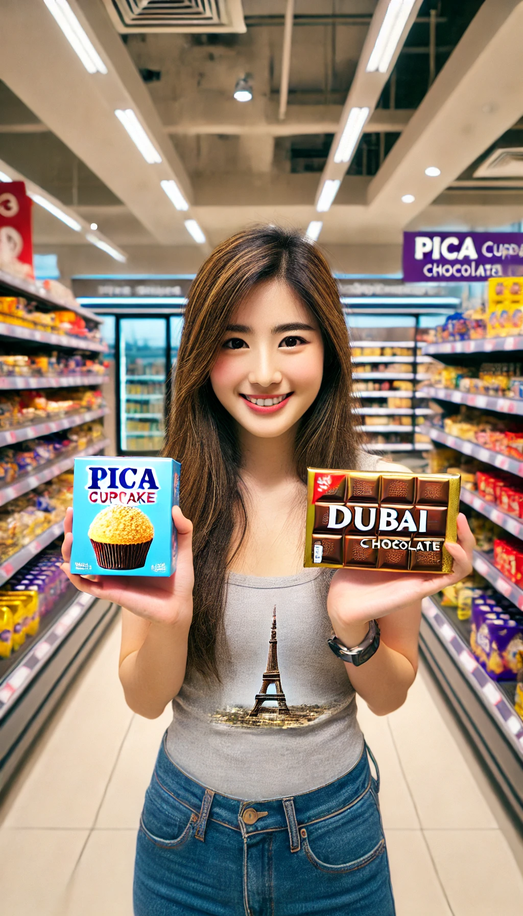 두바이 초콜릿과 피카 컵케이크의 인기