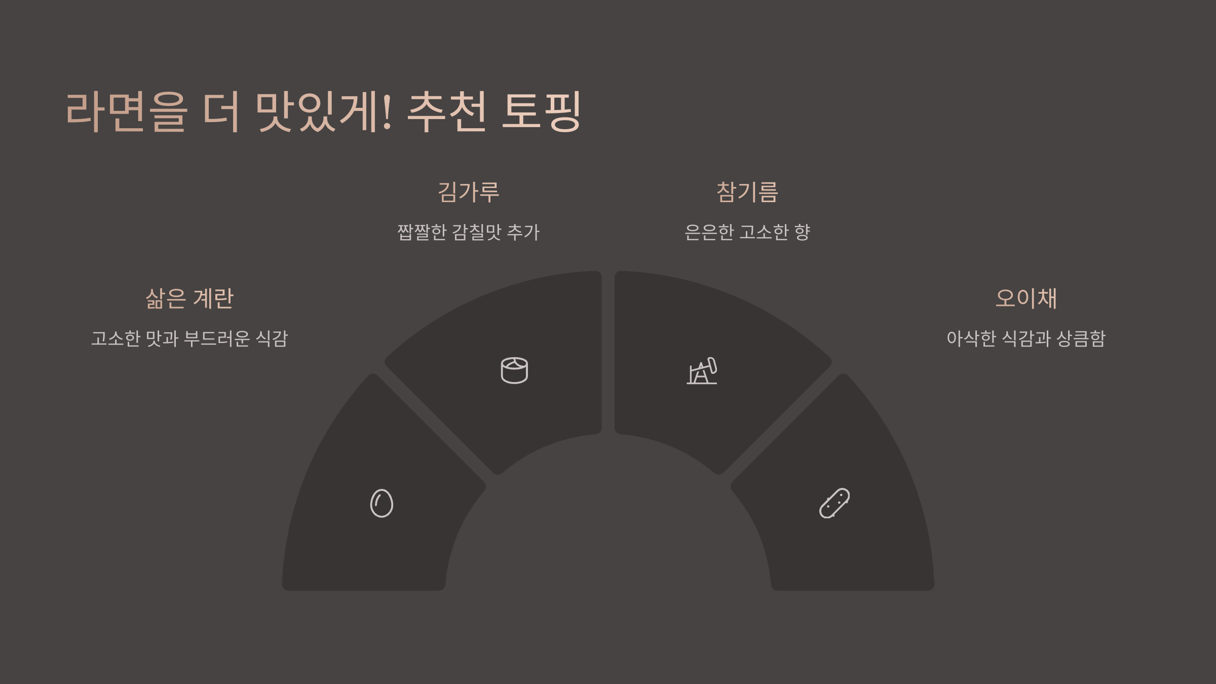 비빔라면 추천 토핑