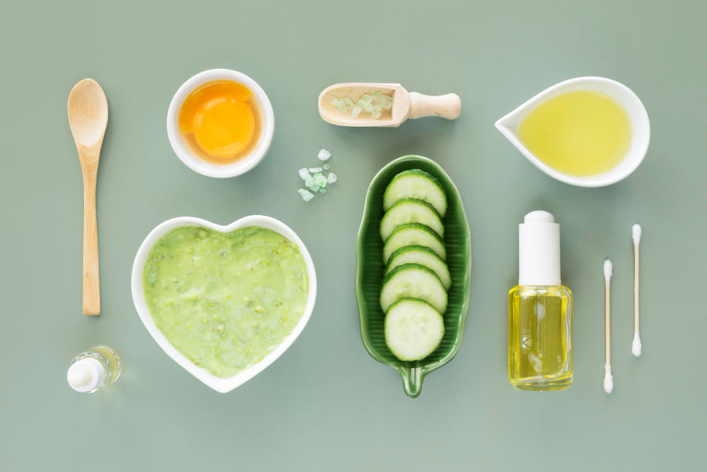 비립종-잡는-천연-재료-마스크팩-만들기