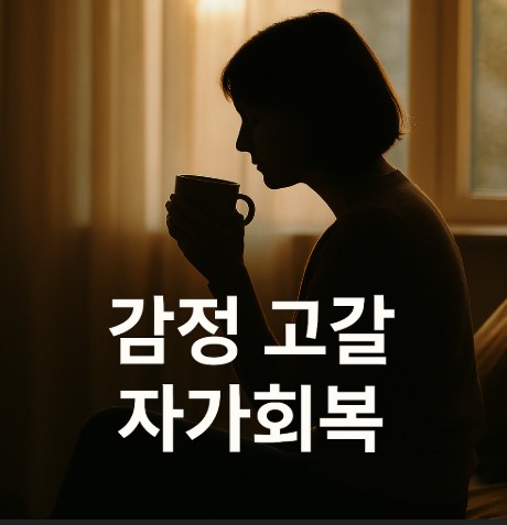 감정 회복법(공감대화 후, 혼자 추스르기, 정서충전 루틴)