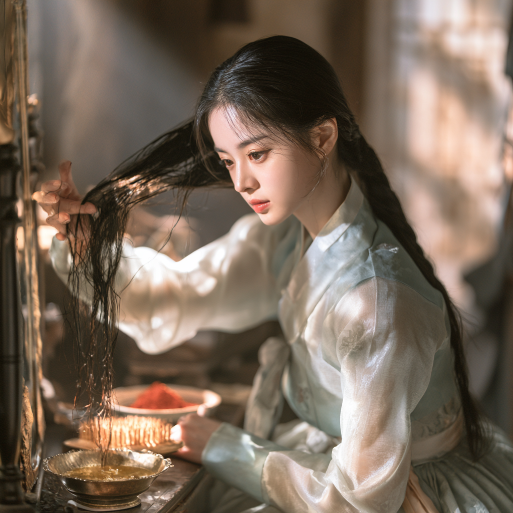 조선 여인들의 천연 샴푸와 윤기 나는 헤어케어의 비밀