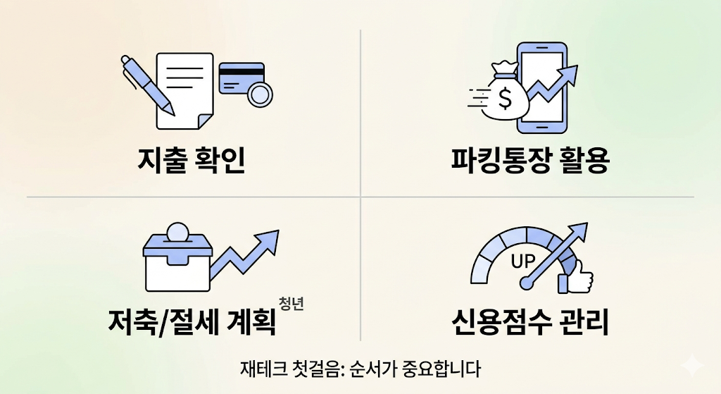 사회초년생 재테크 (현실직면, 파킹통장, 청년적금)