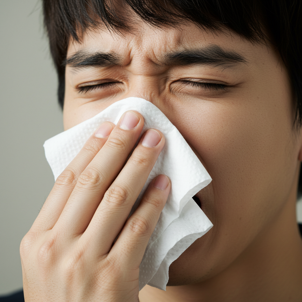 가을 비염 콧물 알레르기 예방법