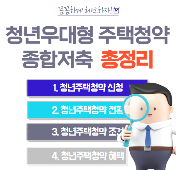 미리캔버스 청년우대형 주택청약 종합저축 전환 신청 조건 혜택 이미지 사진입니다.