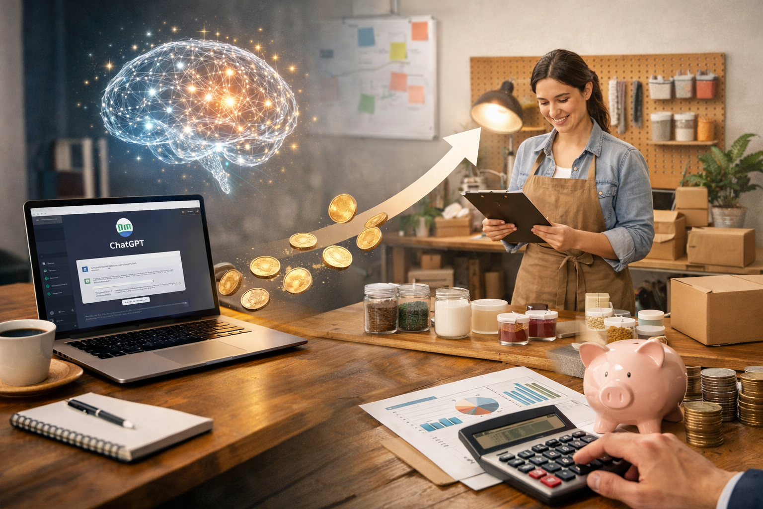 AI로 수익 창출: 간단한 아이디어와 실행 전략