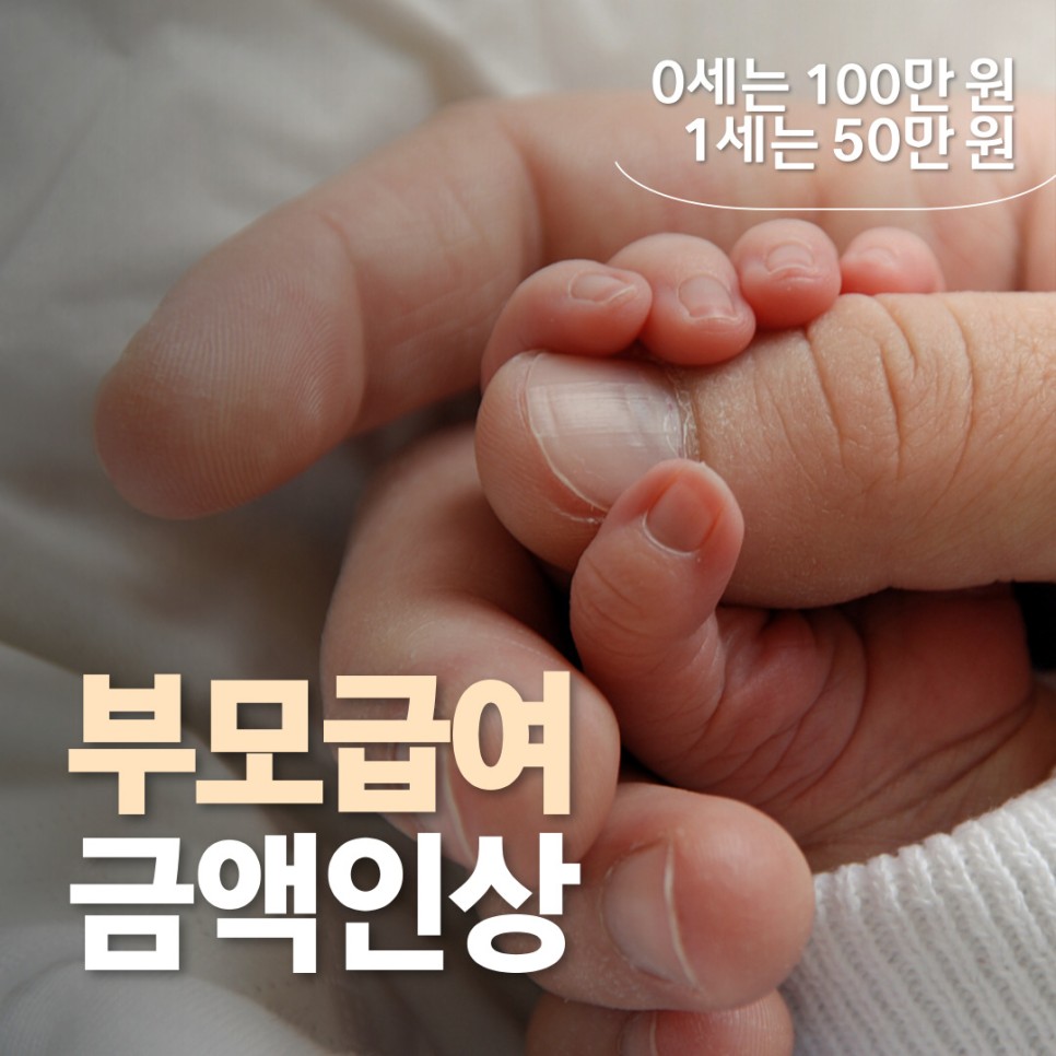부모급여인상