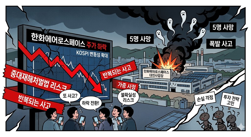한화에어로스페이스 폭발사고