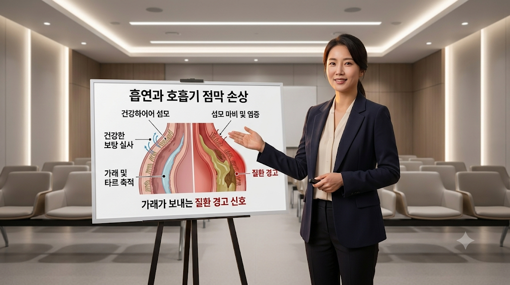 담배로 인한 이상징후 및 적신호 설명