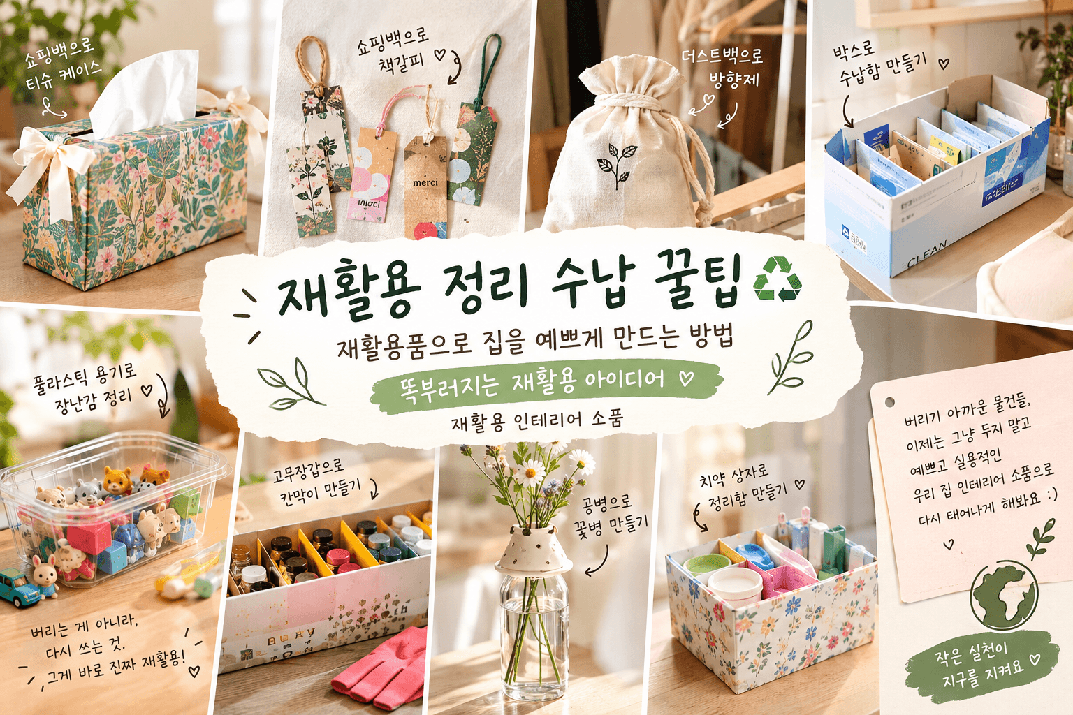 재활용 수납