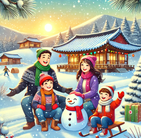 강원도 겨울 가족여행