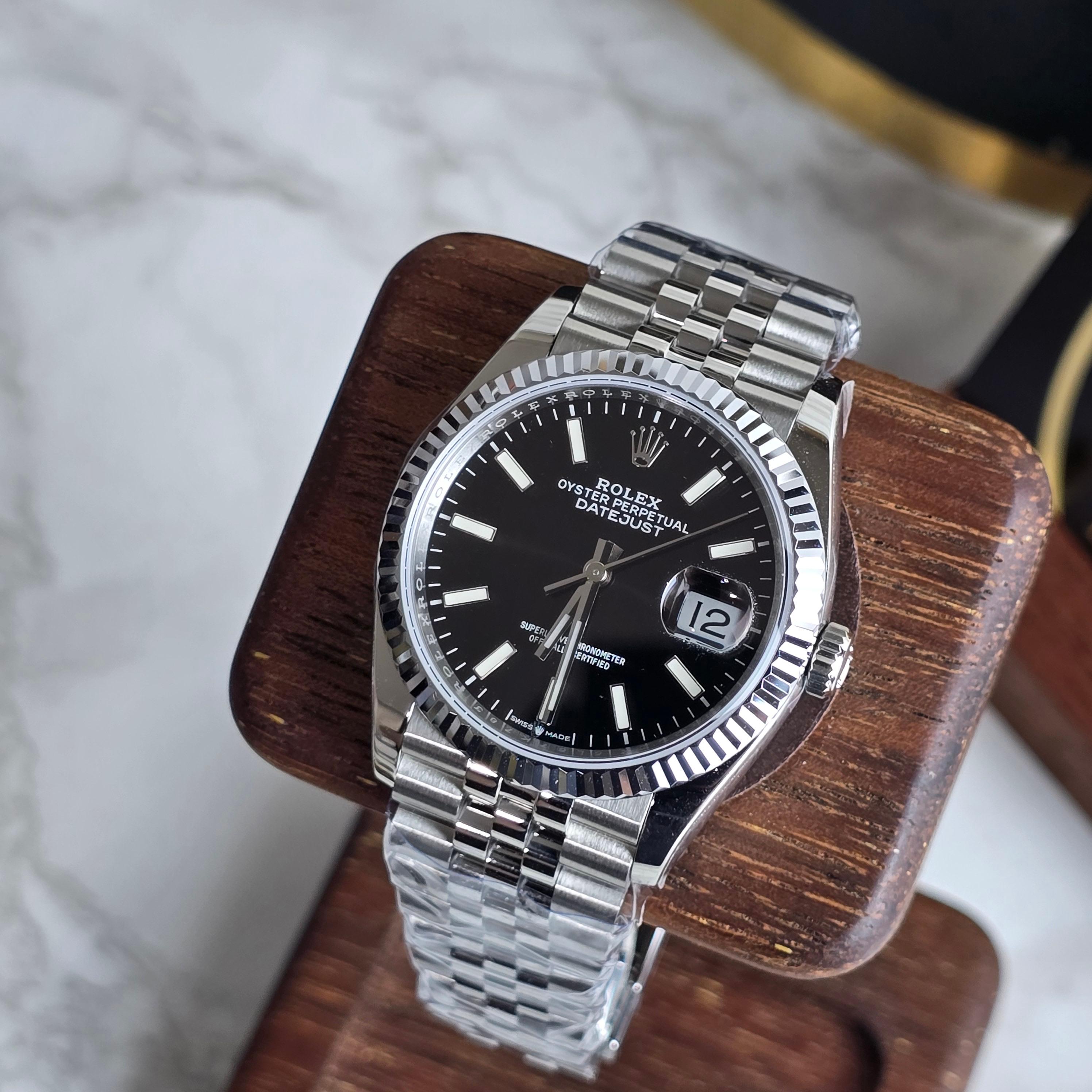 클린 롤렉스 데이저스트 41mm 검판 바인덱스 126334