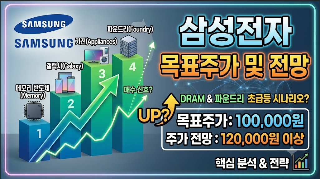 삼성전자 목표주가 및 주가전망
