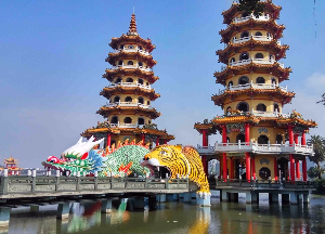 가오슝 여행 추천 가오슝 용호탑