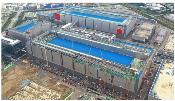 삼성전자 p5 공사현장 재개