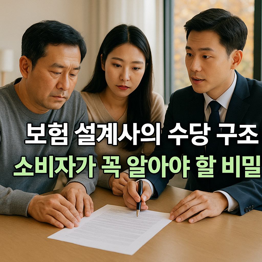 보험 상담을 받는 시민