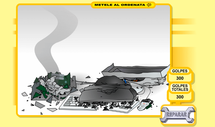 컴퓨터-부수기-플래시게임-종료-화면