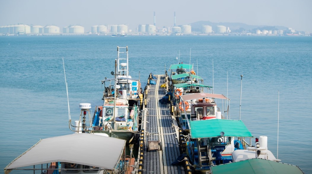 안섬포구, 칼국수 포차거리 특별한 매력