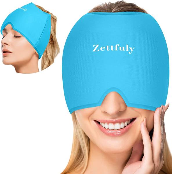 편두통-아이스팩-사용하는-모습