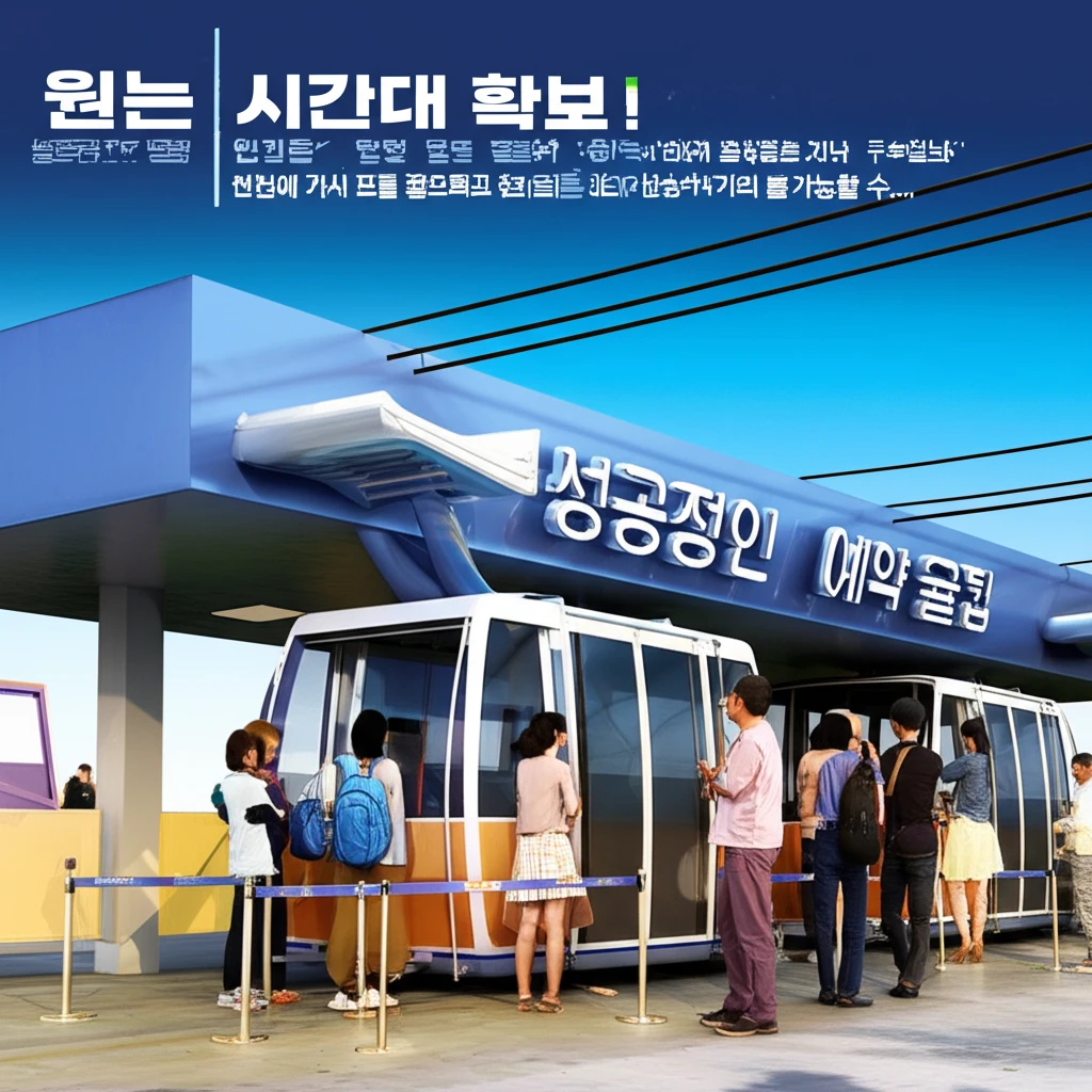 2024년 스카이캡슐 편도 요금 상세..