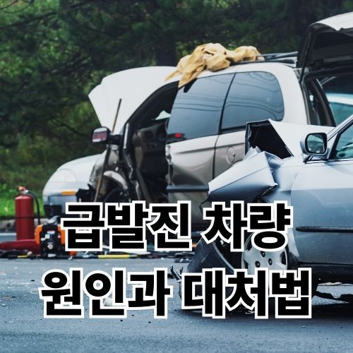 급발진 차량 사고 원인과 대처법