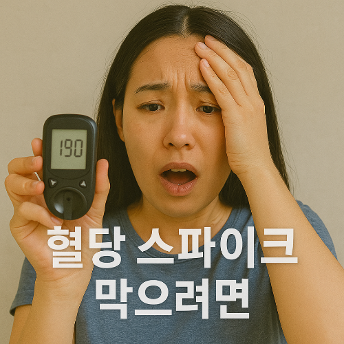 혈당 스파이크 증상, 막으려면 (혈당 스파이크 운동 알아보기)